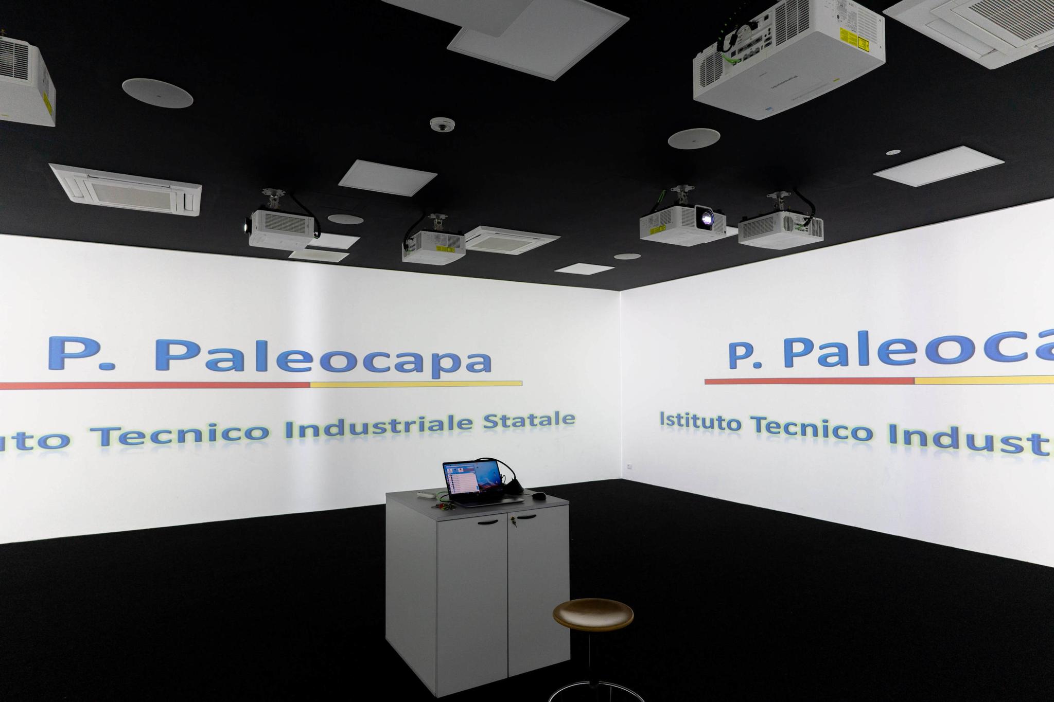 Sala immersiva dopo